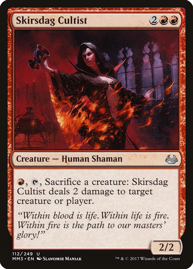 Skirsdag Cultist [Modern Masters 2017] | Devastation Store