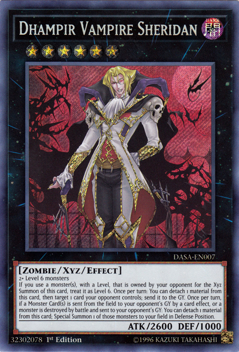 Dhampir Vampire Sheridan [DASA-EN007] Secret Rare | Devastation Store