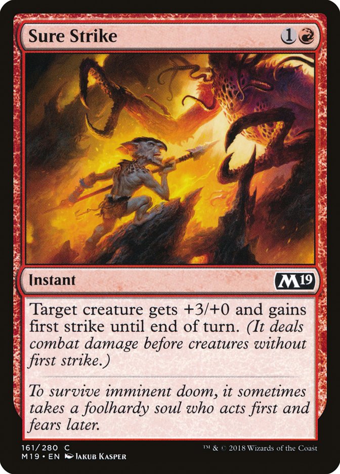 Sure Strike [Core Set 2019] - Devastation Store | Devastation Store