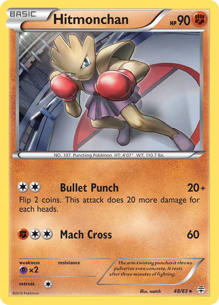 Hitmonchan (48/83) [XY: Generations] | Devastation Store