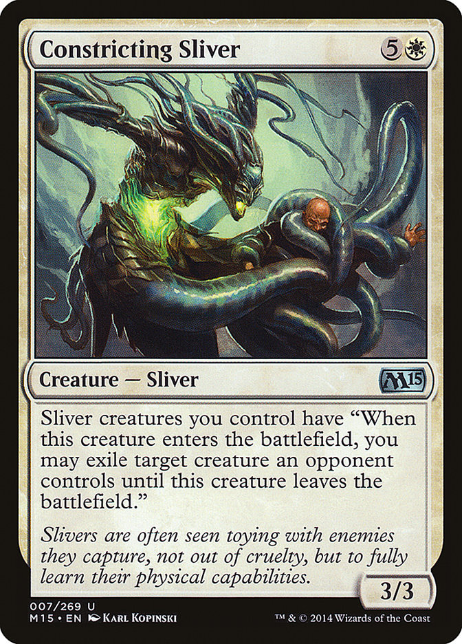 Constricting Sliver [Magic 2015] | Devastation Store