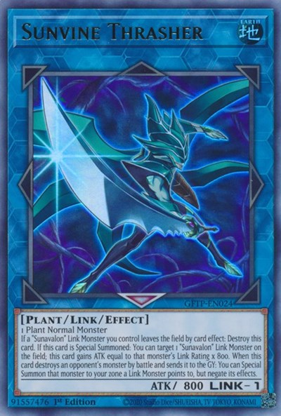 Sunvine Thrasher [GFTP-EN024] Ultra Rare | Devastation Store