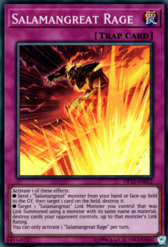 Salamangreat Rage [OP12-EN012] Super Rare | Devastation Store