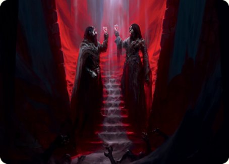 Vampires' Vengeance Art Card [Innistrad: Crimson Vow Art Series] | Devastation Store