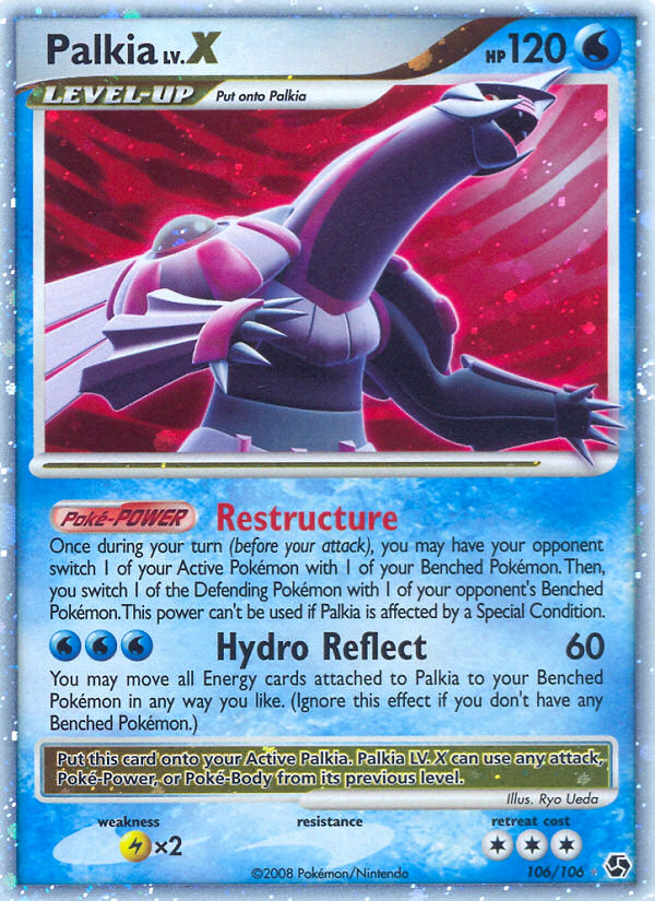 Palkia LV.X (106/106) [Diamond & Pearl: Great Encounters] | Devastation Store