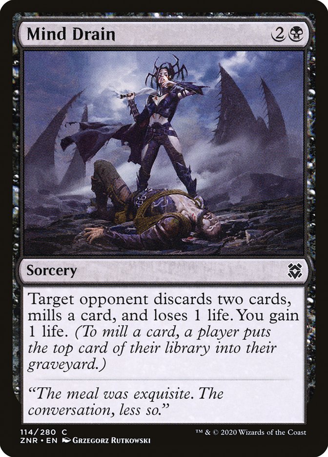 Mind Drain [Zendikar Rising] | Devastation Store