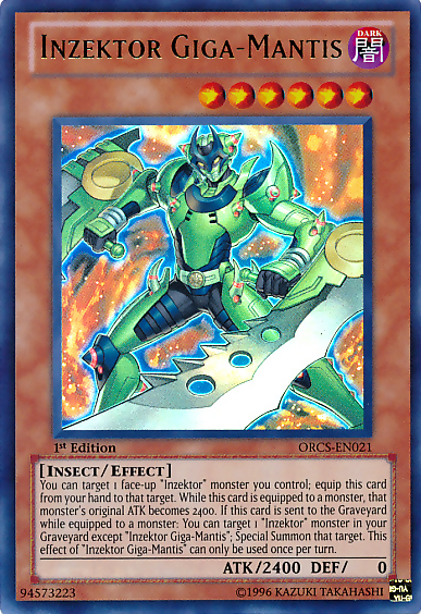 Inzektor Giga-Mantis [ORCS-EN021] Ultra Rare | Devastation Store