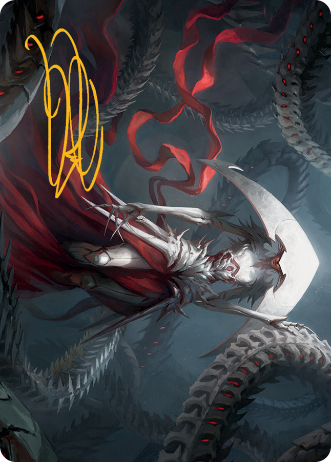 Elesh Norn Art Card (Gold-Stamped Signature) [March of the Machine Art Series] | Devastation Store