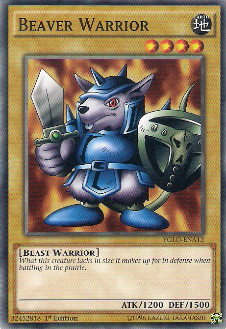 Beaver Warrior [YGLD-ENA12] Common | Devastation Store