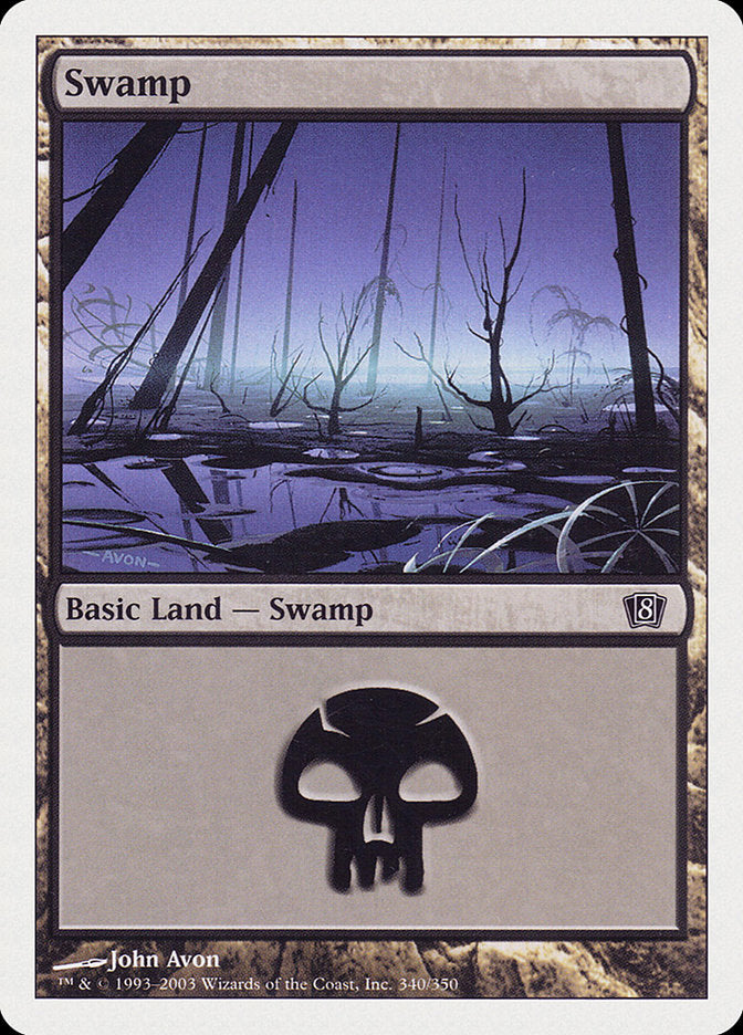 Swamp (340) [Eighth Edition] - Devastation Store | Devastation Store