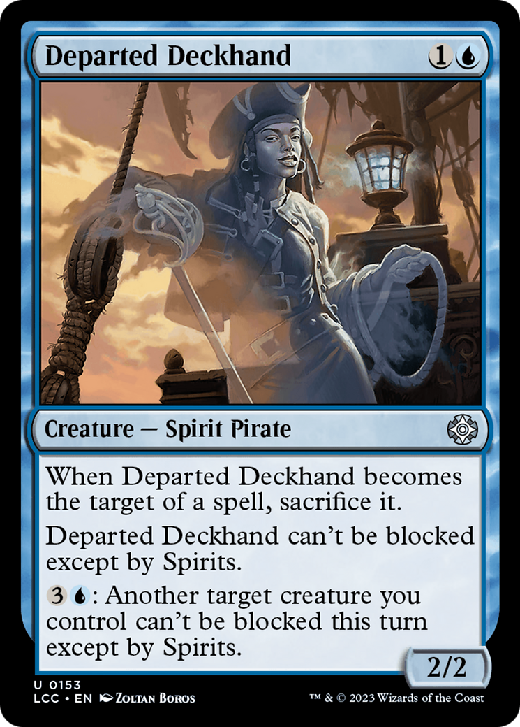 Departed Deckhand [The Lost Caverns of Ixalan Commander] | Devastation Store