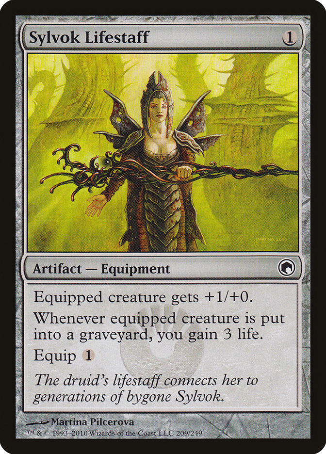 Sylvok Lifestaff [Scars of Mirrodin] | Devastation Store