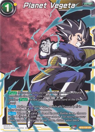 Planet Vegeta (Alternate Art) [BT3-105] | Devastation Store