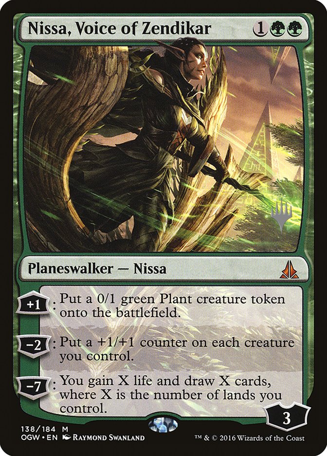 Nissa, Voice of Zendikar (Promo Pack) [Oath of the Gatewatch Promos] | Devastation Store