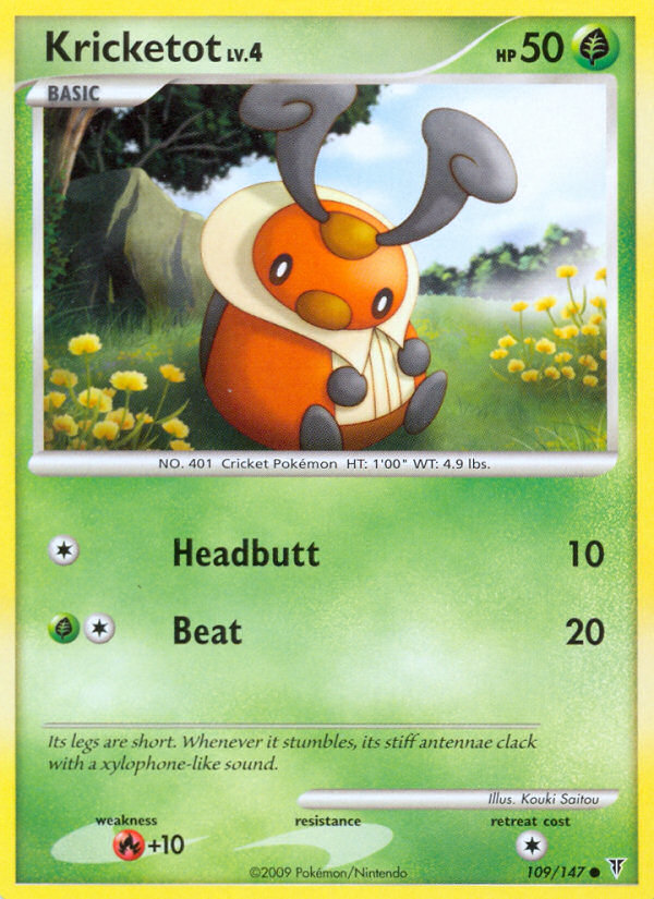 Kricketot (109/147) [Platinum: Supreme Victors] | Devastation Store