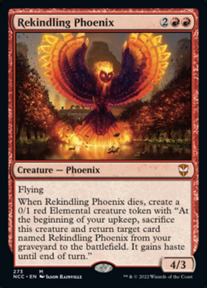 Rekindling Phoenix [Streets of New Capenna Commander] | Devastation Store