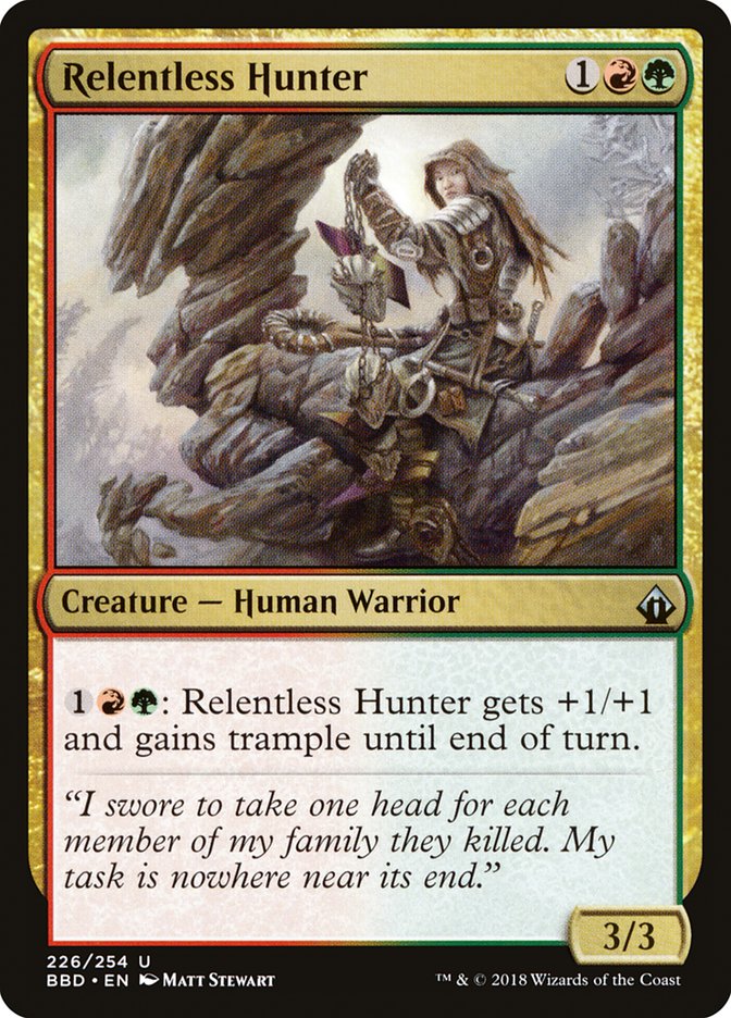 Relentless Hunter [Battlebond] - Devastation Store | Devastation Store