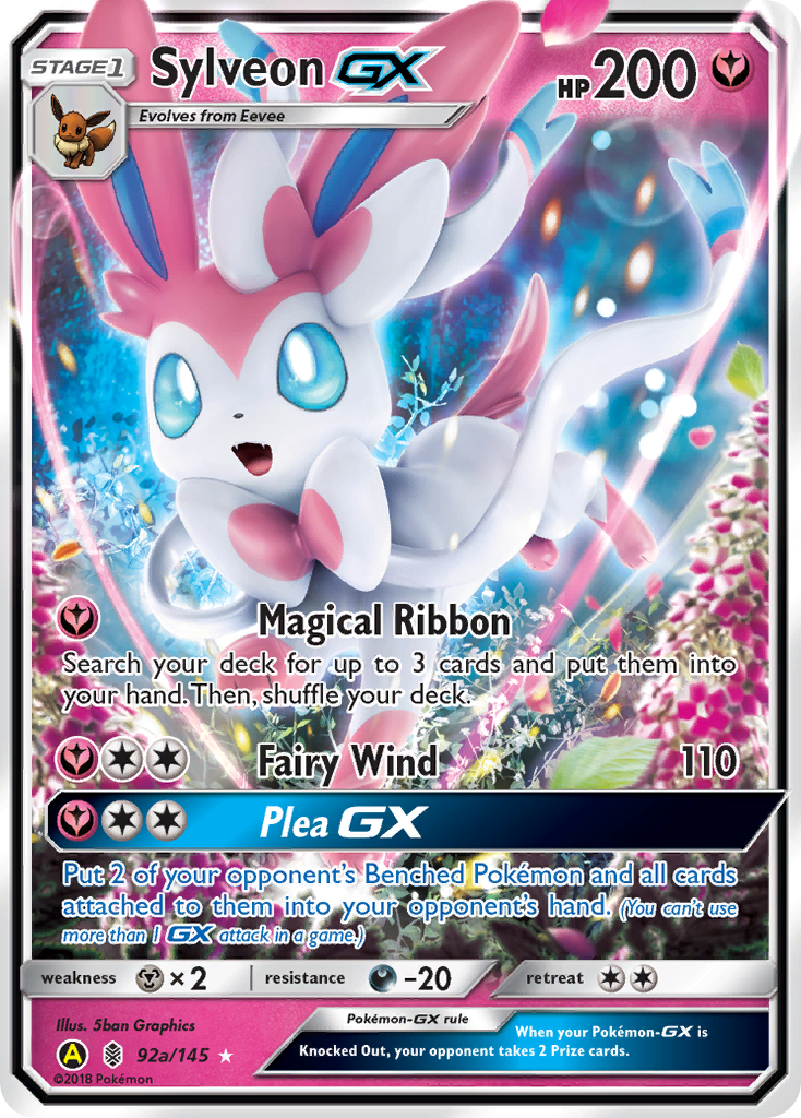 Sylveon GX (92a/145) [Alternate Art Promos] | Devastation Store