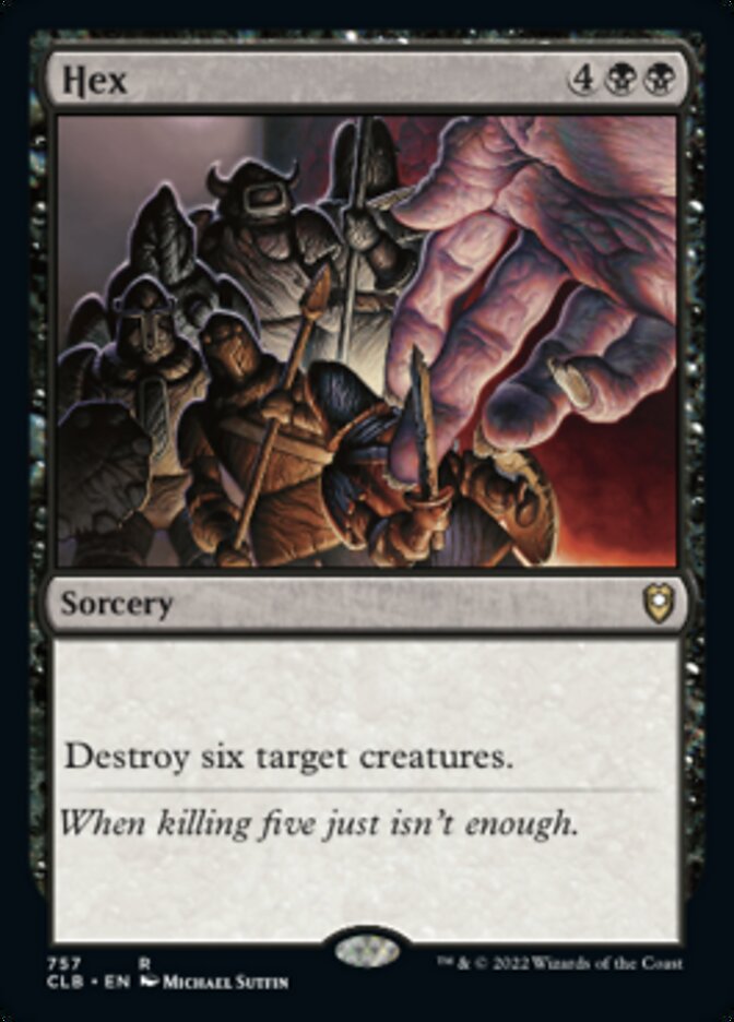 Hex [Commander Legends: Battle for Baldur's Gate] | Devastation Store