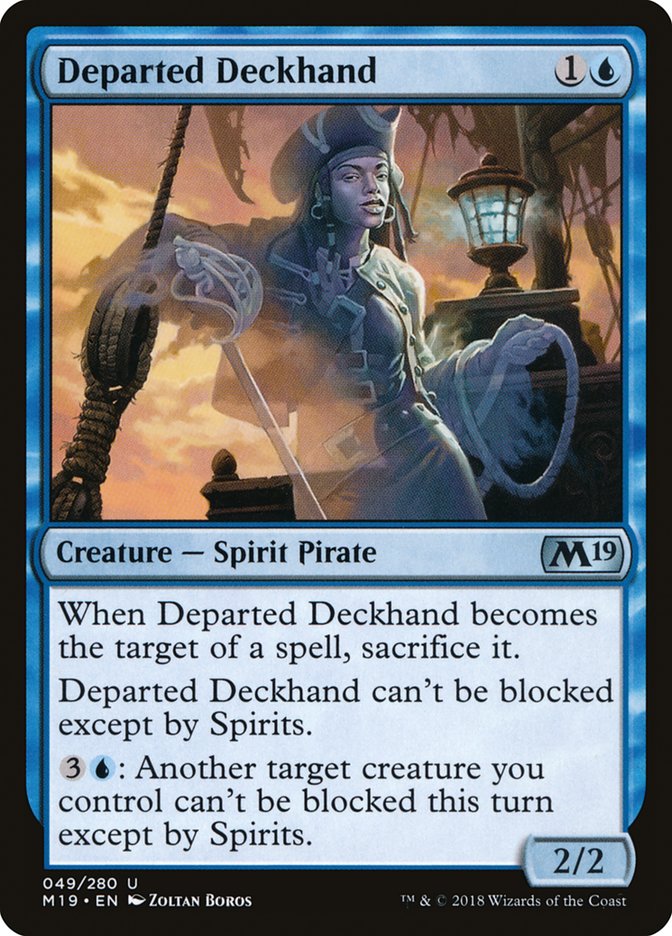 Departed Deckhand [Core Set 2019] - Devastation Store | Devastation Store