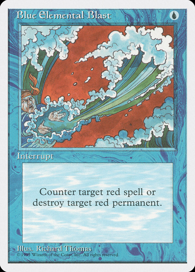 Blue Elemental Blast [Fourth Edition] | Devastation Store