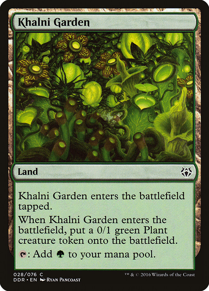 Khalni Garden [Duel Decks: Nissa vs. Ob Nixilis] | Devastation Store