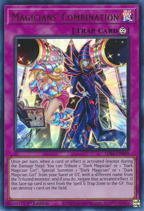 Magicians' Combination [LDS3-EN099] Ultra Rare | Devastation Store