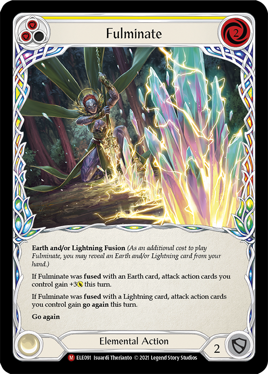 Fulminate [ELE091] (Tales of Aria)  1st Edition Normal | Devastation Store