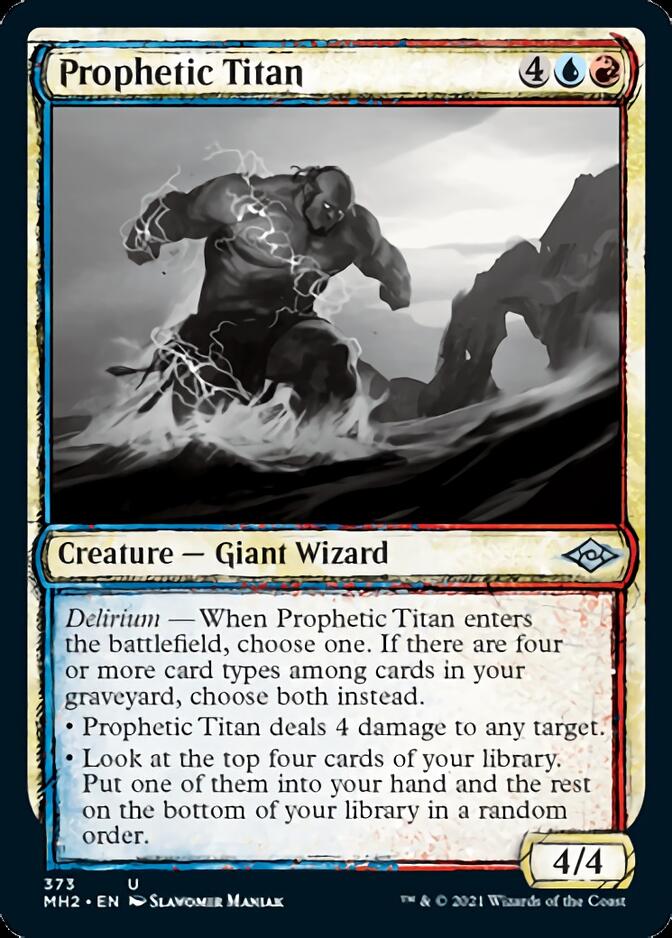 Prophetic Titan (Sketch) [Modern Horizons 2] | Devastation Store