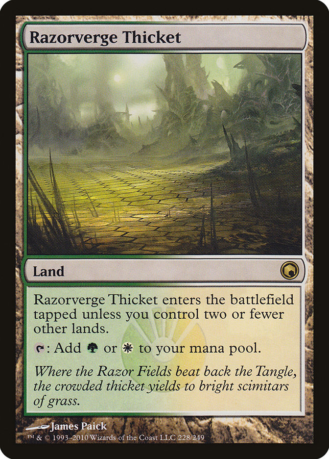 Razorverge Thicket [Scars of Mirrodin] - Devastation Store | Devastation Store