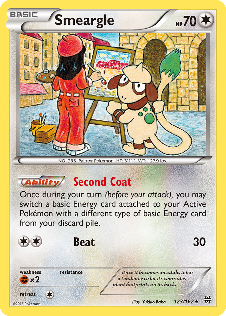 Smeargle (123/162) [XY: BREAKthrough] | Devastation Store