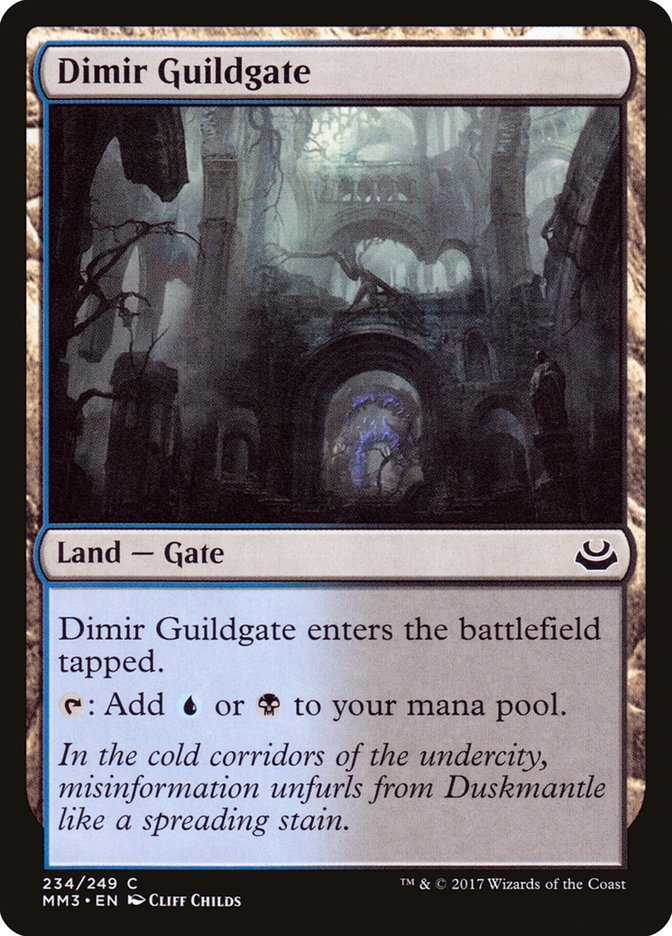 Dimir Guildgate [Modern Masters 2017] - Devastation Store | Devastation Store