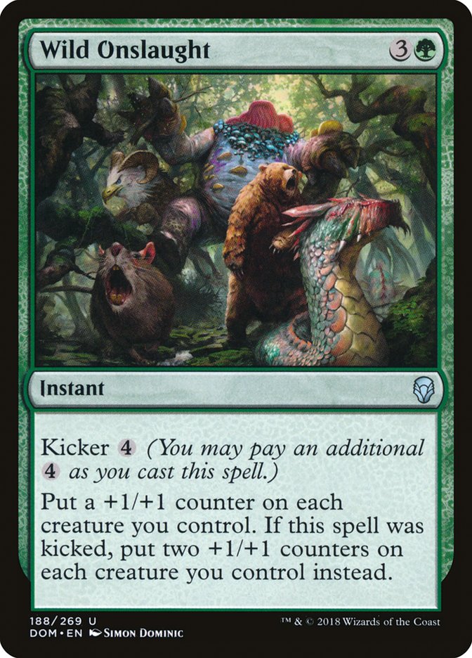 Wild Onslaught [Dominaria] | Devastation Store