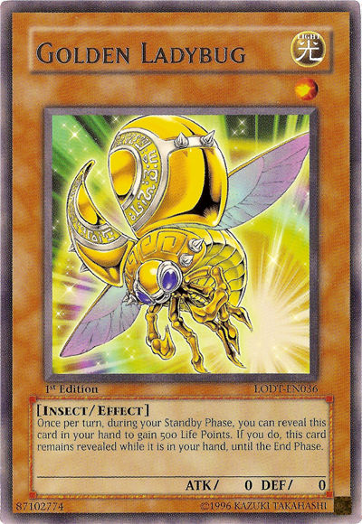 Golden Ladybug [LODT-EN036] Rare | Devastation Store