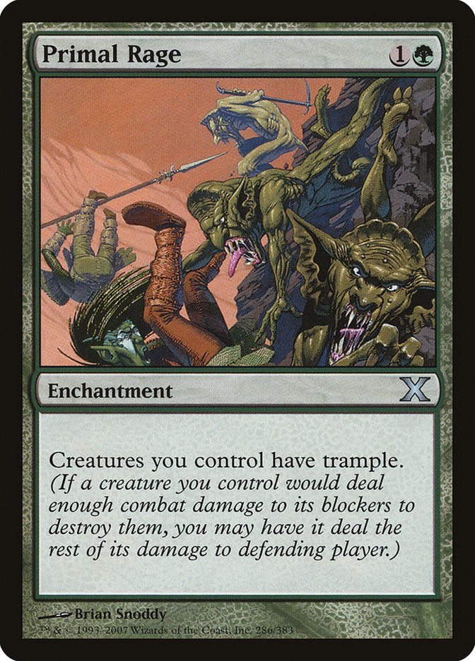 Primal Rage [Tenth Edition] | Devastation Store