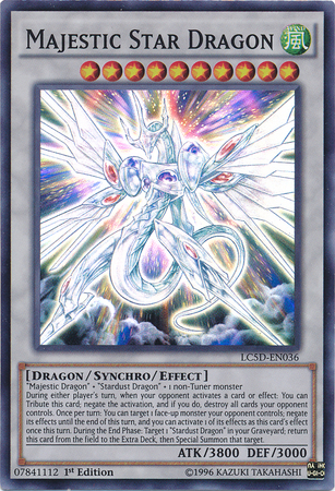 Majestic Star Dragon [LC5D-EN036] Super Rare | Devastation Store