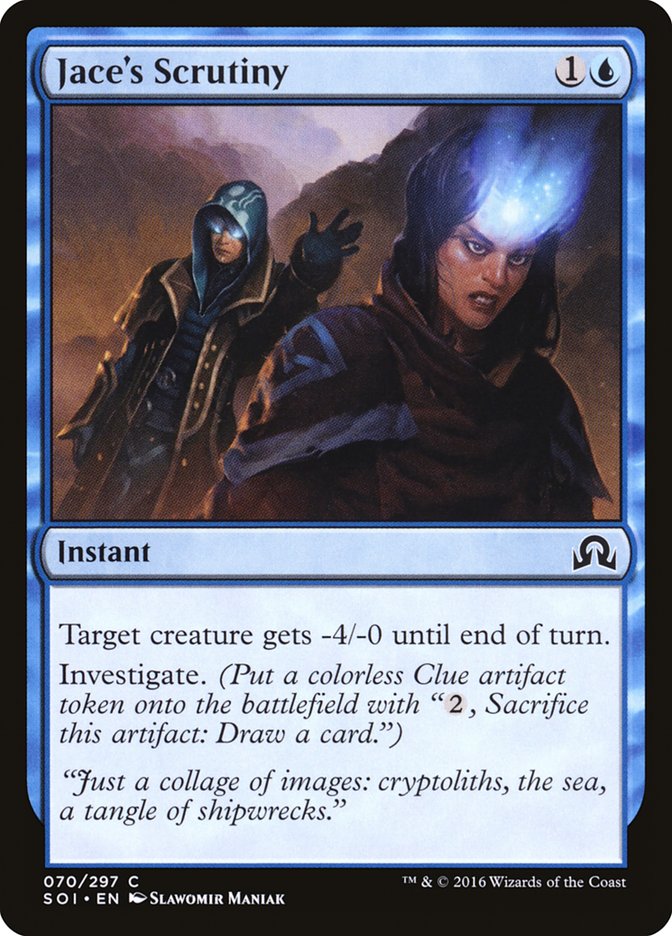 Jace's Scrutiny [Shadows over Innistrad] - Devastation Store | Devastation Store