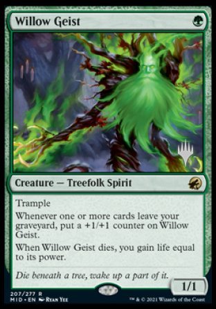 Willow Geist (Promo Pack) [Innistrad: Midnight Hunt Promo Pack] | Devastation Store