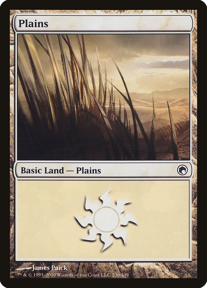 Plains (230) [Scars of Mirrodin] | Devastation Store