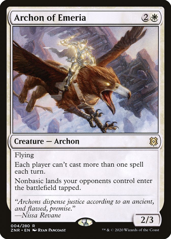 Archon of Emeria [Zendikar Rising] | Devastation Store