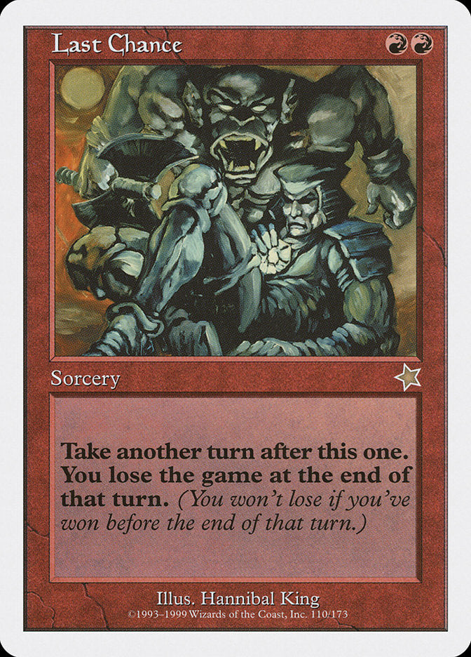 Last Chance [Starter 1999] | Devastation Store