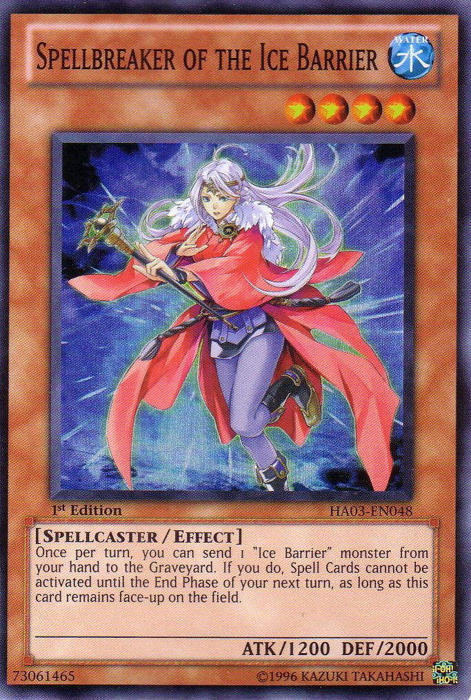 Spellbreaker of the Ice Barrier [HA03-EN048] Super Rare | Devastation Store