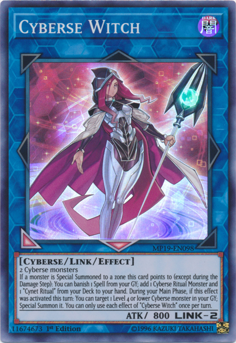 Cyberse Witch [MP19-EN098] Super Rare | Devastation Store