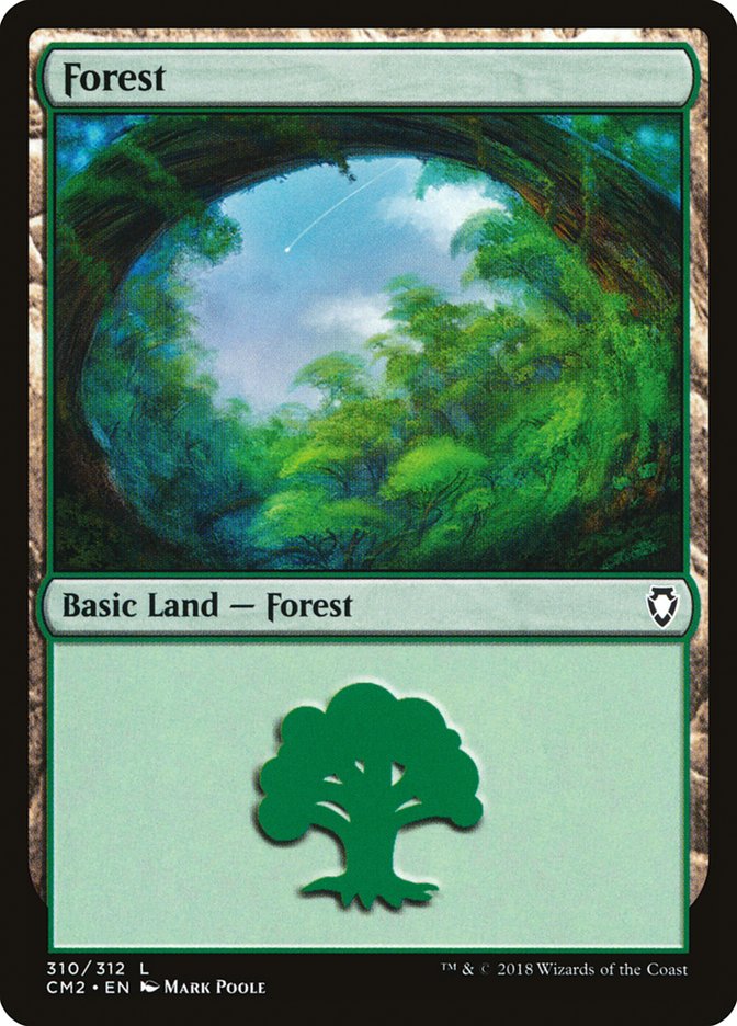 Forest (310) [Commander Anthology Volume II] - Devastation Store | Devastation Store