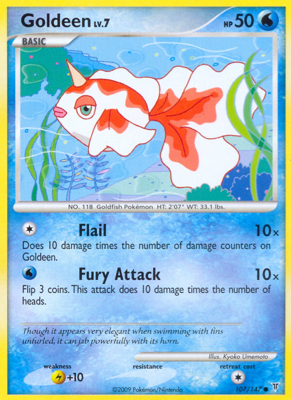 Goldeen (107/147) [Platinum: Supreme Victors] | Devastation Store
