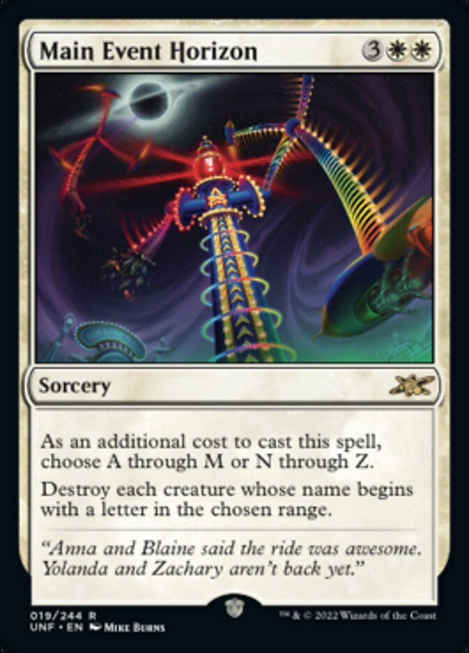 Main Event Horizon [Unfinity] | Devastation Store