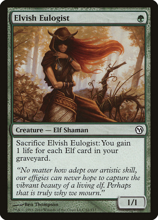 Elvish Eulogist [Duels of the Planeswalkers] - Devastation Store | Devastation Store