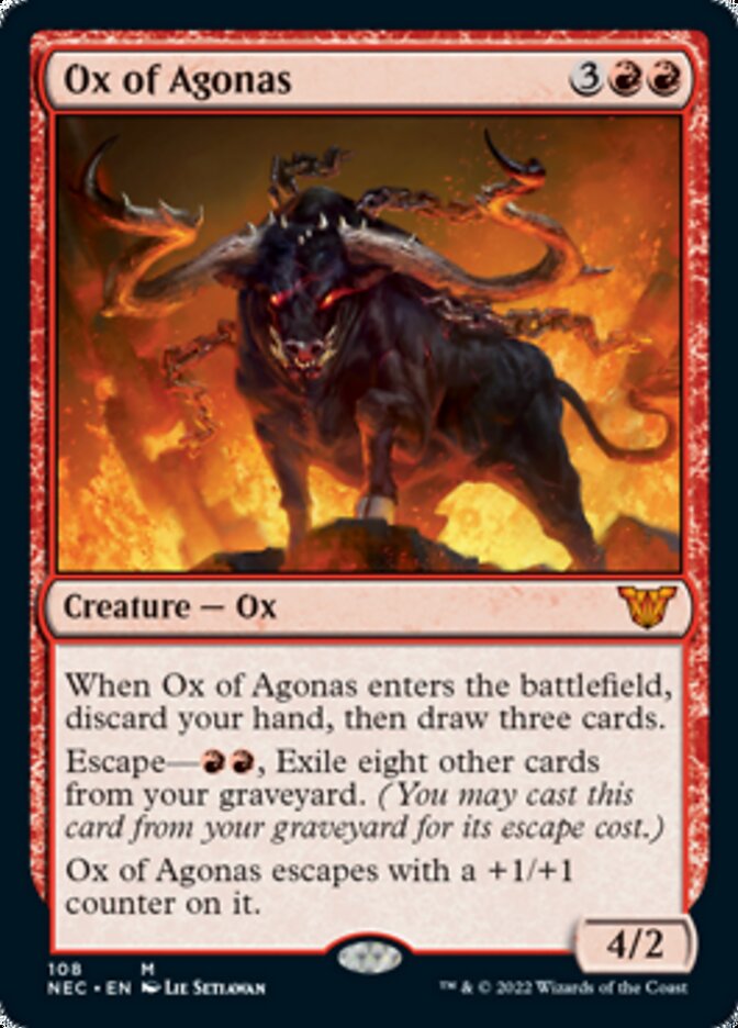 Ox of Agonas [Kamigawa: Neon Dynasty Commander] | Devastation Store