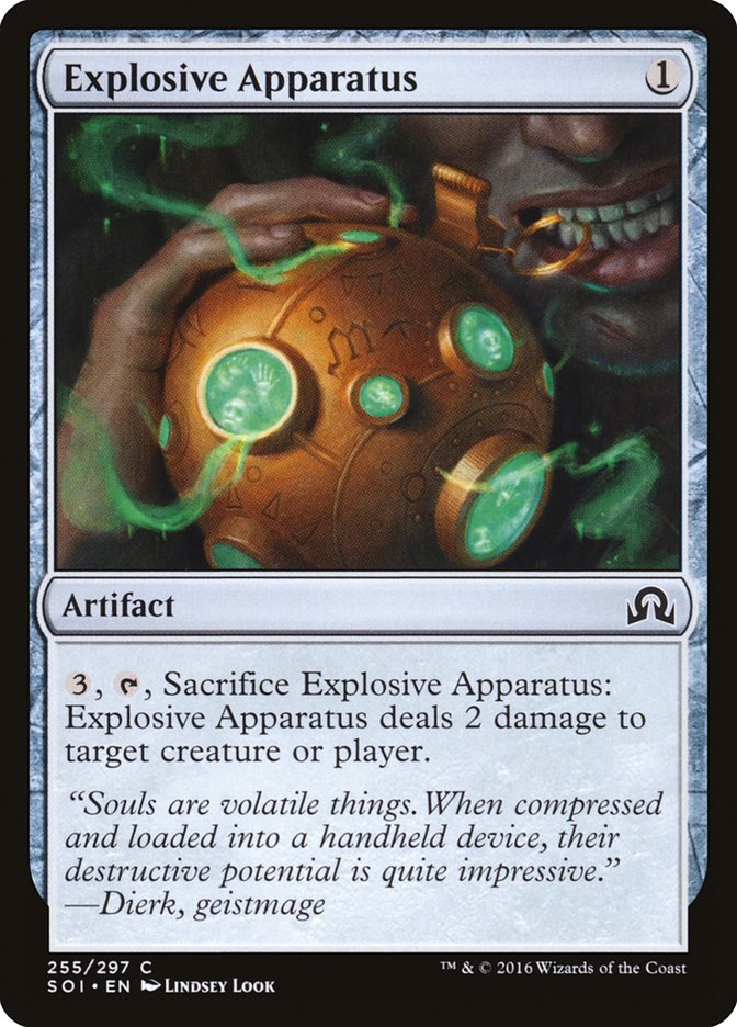 Explosive Apparatus [Shadows over Innistrad] | Devastation Store