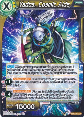 Vados, Cosmic Aide [BT12-087] | Devastation Store